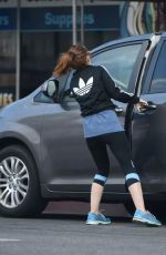 ISLA FISHER Out for Coffee in Los Angeles 10/20/2017