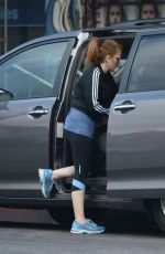 ISLA FISHER Out for Coffee in Los Angeles 10/20/2017