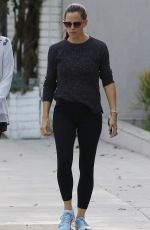 JENNIFER GARNER Out and About in Brentwood 10/09/2017