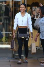 KARRUECHE TRAN Shopping at The Grove in Los Angeles 10/02/2017