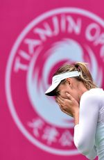 MARIA SHARAPOVA Wins WTA Tianjin Open 10/15/2017