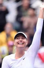 MARIA SHARAPOVA Wins WTA Tianjin Open 10/15/2017