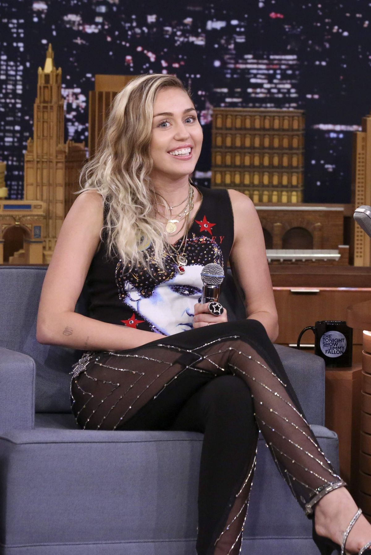 Miley Cyrus At Tonight Show Starring Jimmy Fallon In New York 10022017 Hawtcelebs 9287