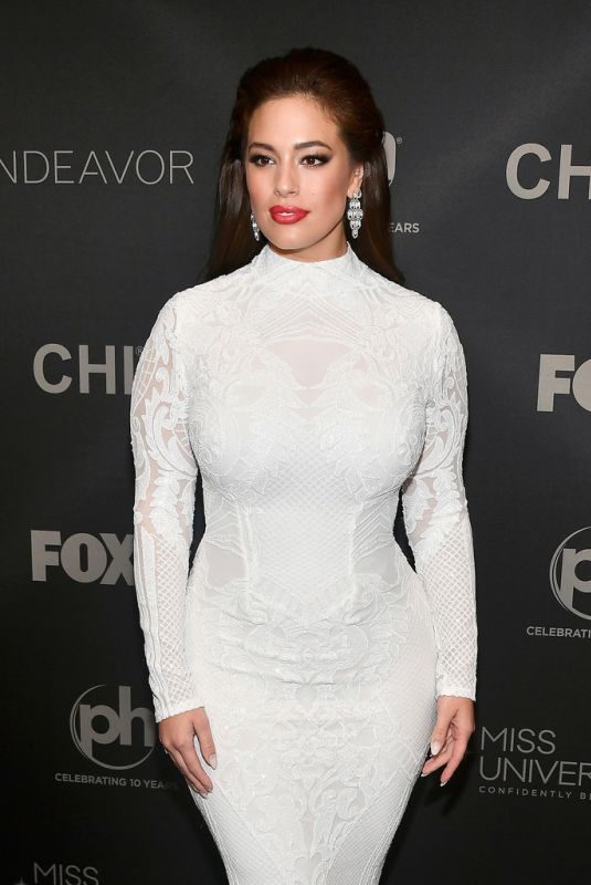 ASHLEY GRAHAM at 2017 Miss Universe Pageant in Las Vegas 11/26/2017