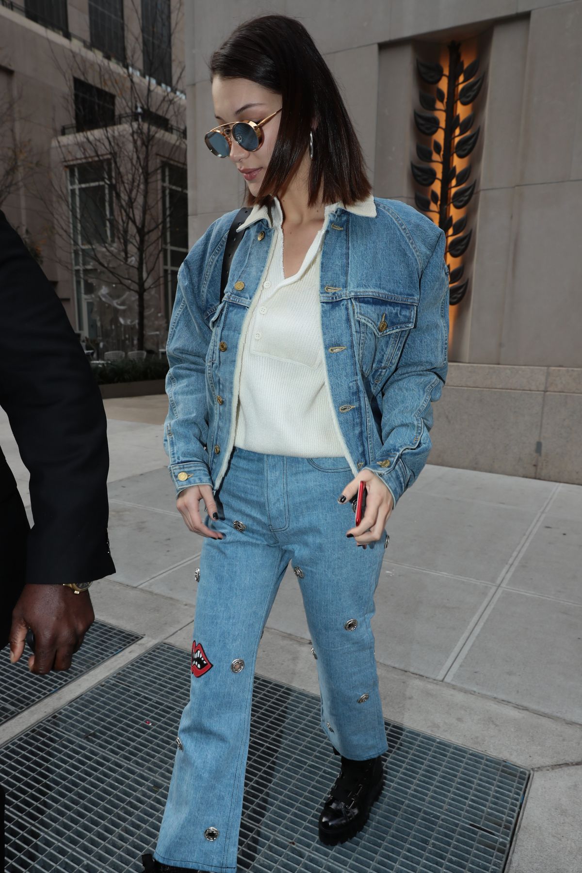 BELLA HADID in Denim Out and About in New York 11/14/2017 – HawtCelebs
