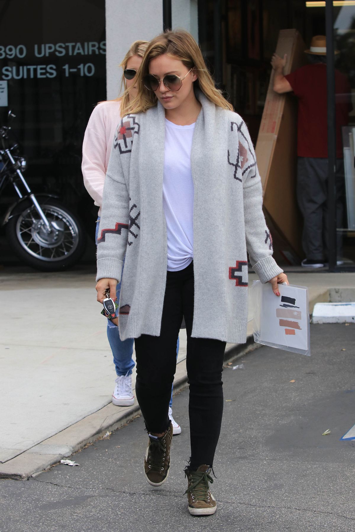 HILARY DUFF at a Frame Store in Studio City 11/03/2017 – HawtCelebs