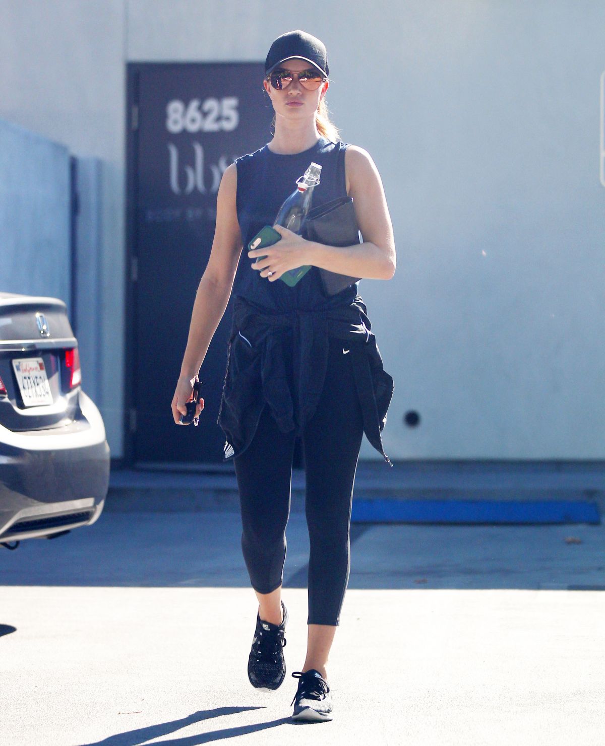 ROSIE HUNTINGTON-WHITELEY Heading to a Gym in West Hollywood 11/225 ...