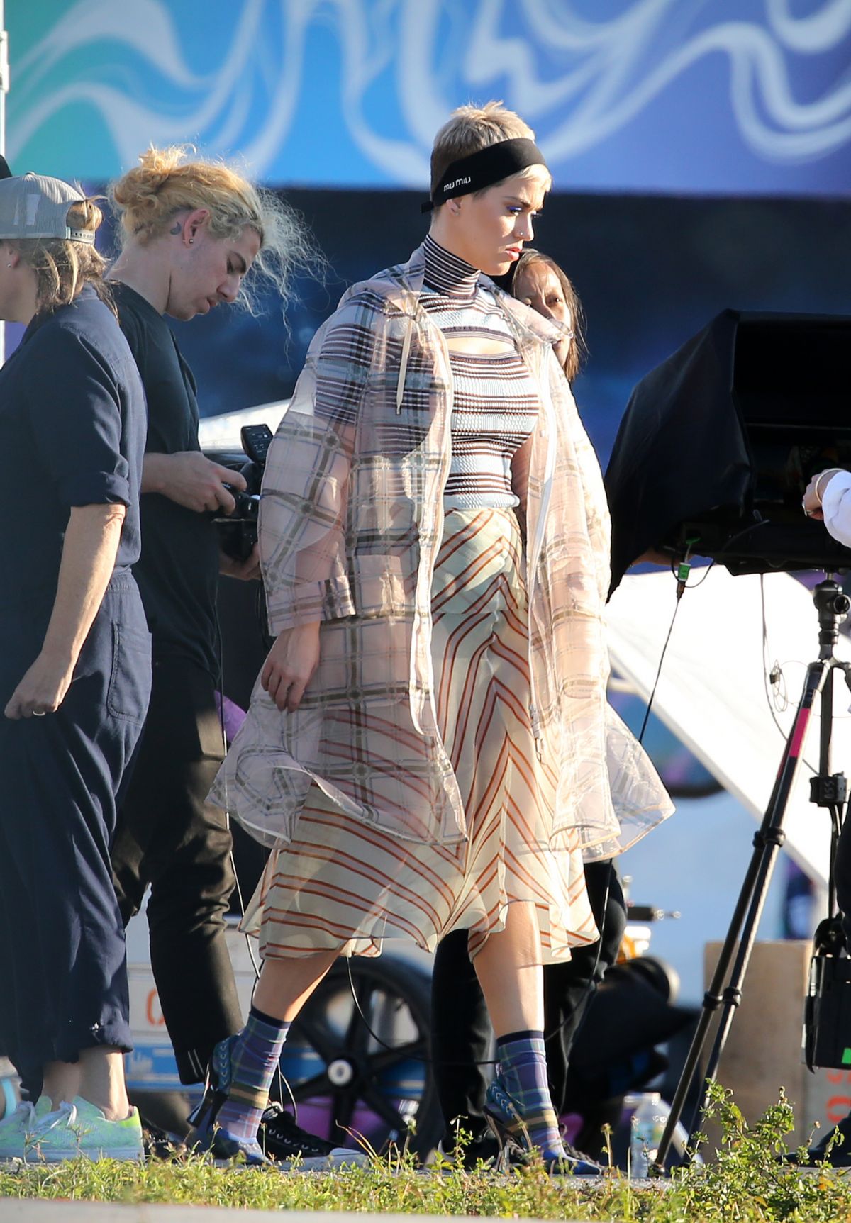 Katy Perry On The Set Of A Photoshoot In Wynwood Arts District In Miami