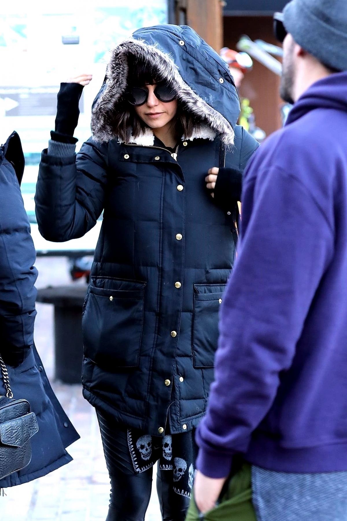 NINA DOBREV Out and About in Aspen 12/28/2017 – HawtCelebs
