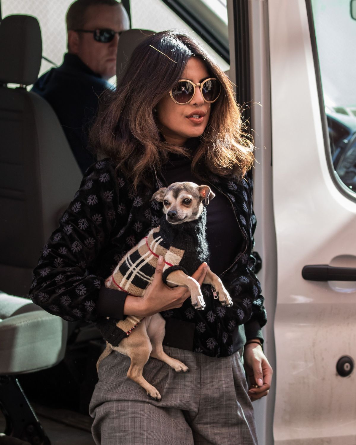 PRIYANKA CHOPRA Out with Her Dog in New York 01/26/2018 – HawtCelebs
