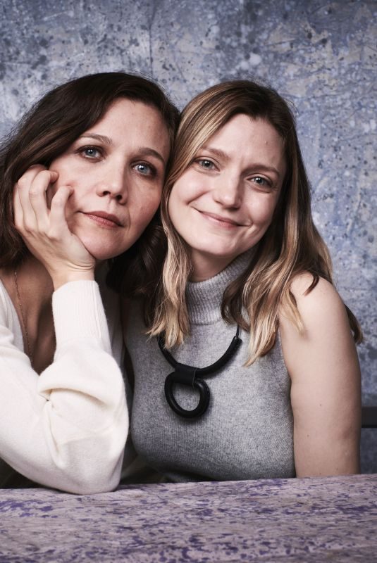 SARA COLANGELO and MAGGIE GYLLENHAAL at Deadline Studio at Sundance Fil Festival 01/19/2018