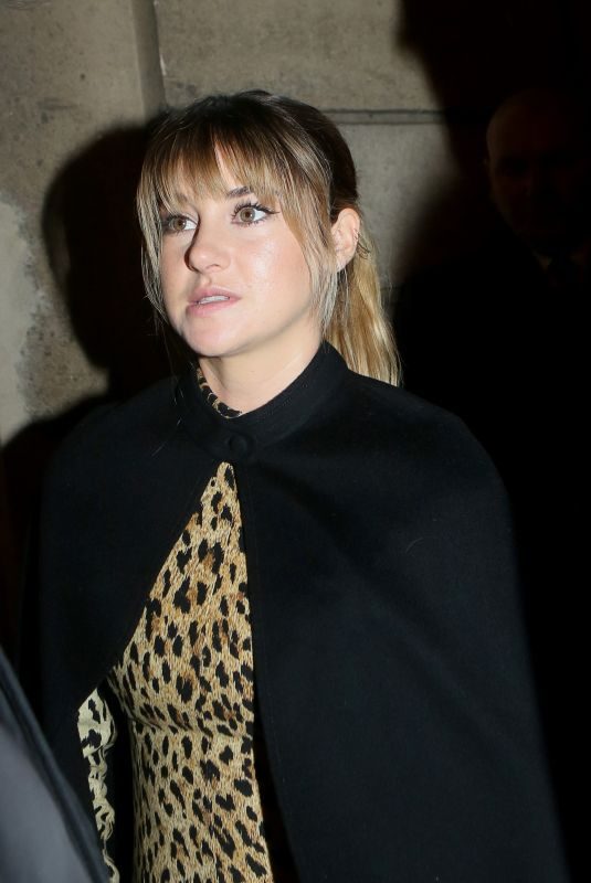 SHAILENE WOODLEY at Valentino Show at Spring/Summer 2018 Haute Couture Fashion Week in Paris 01/24/2018