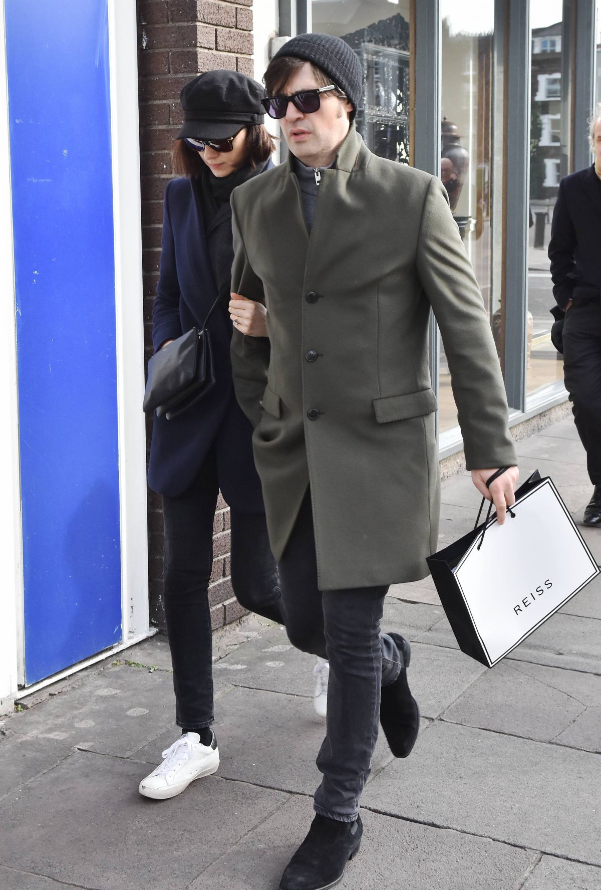 CAITRIONA BALFE and Tony McGill Out in Dublin 02/16/2018.