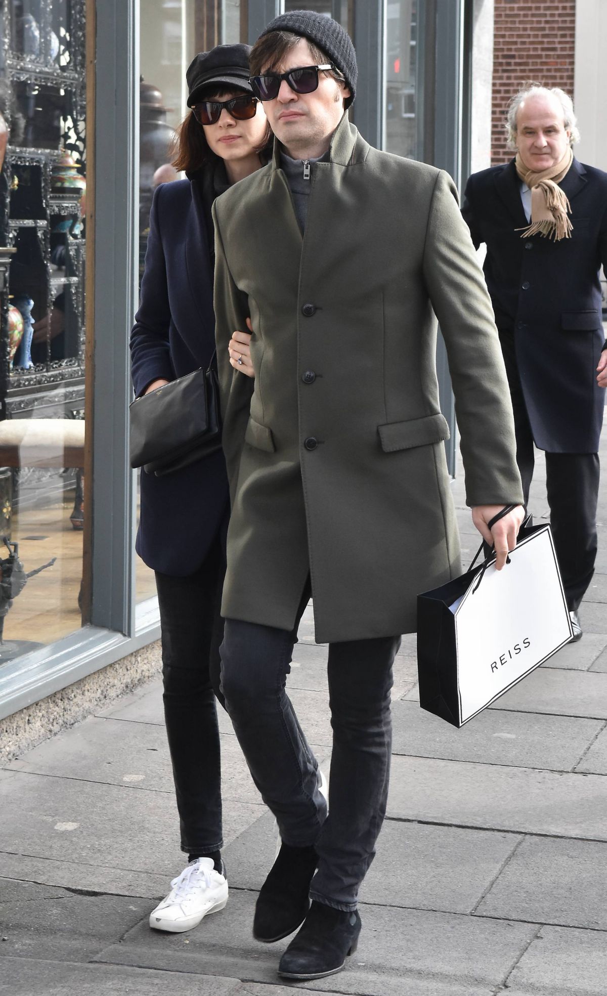 CAITRIONA BALFE and Tony McGill Out in Dublin 02/16/2018.