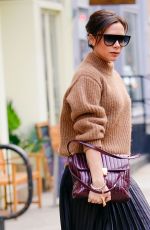 VICTORIA BECKHAM Out at New York Fashion Week 02/08/2018