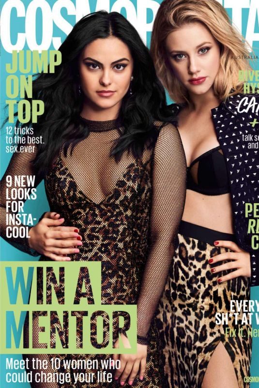 CAMILA MEDES and LILI REINHART in Cosmopolitan Magazine, Australia April 2018