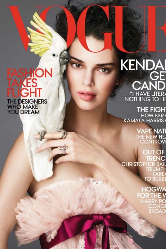 KENDALL JENNER in Vogue Magazine, April 2018