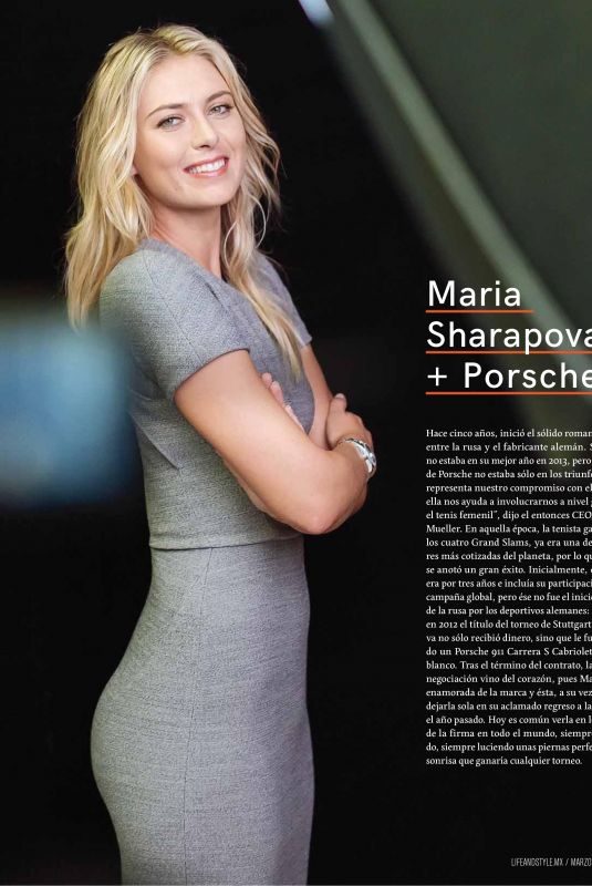 MARIA SHARAPOVA in Life & Style Magazine, March 2018