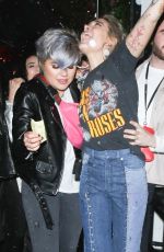 PARIS JACKSON Leaves Dior Addict Lacquer Pump Launch Party in West Hollywood 03/14/2018