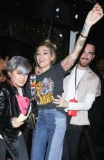 PARIS JACKSON Leaves Dior Addict Lacquer Pump Launch Party in West Hollywood 03/14/2018