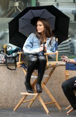 EMILY DIDONATO on the Set of Maybelline Commercial in New York 04/15/2018