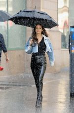 EMILY DIDONATO on the Set of Maybelline Commercial in New York 04/15/2018