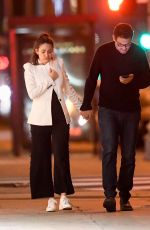 EMMY ROSSUM Night Out in Los Angeles 04/19/2018