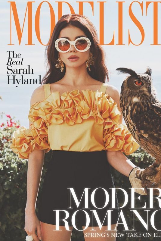 SARAH HYLAND for Modeliste Magazine, April 2018 Issue
