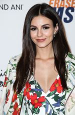 VICTORIA JUSTICE at Race to Erase MS Gala 2018 in Los Angeles 04/20/2018
