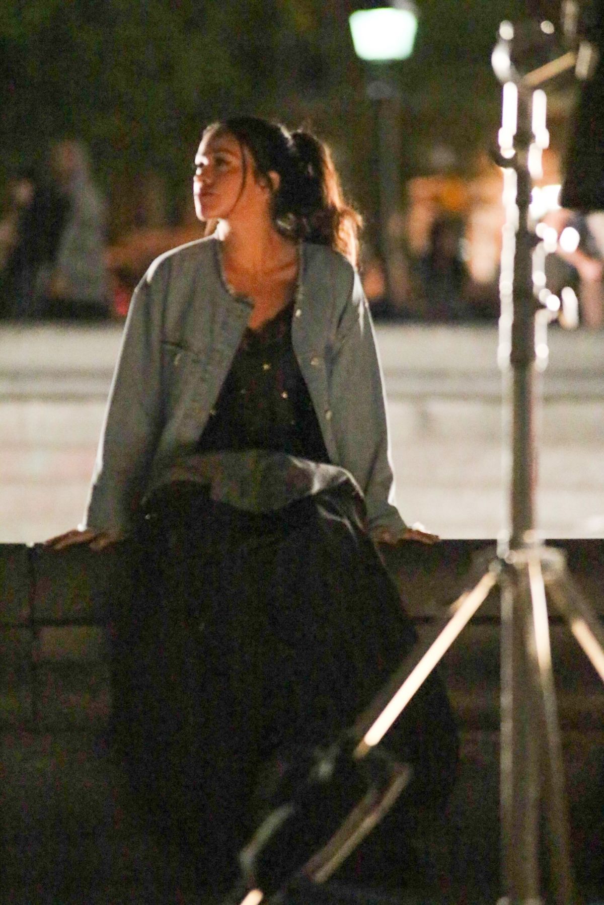 GINA RODRIGUEZ on the Set of Someone Great in New York 05/11/2018 ...
