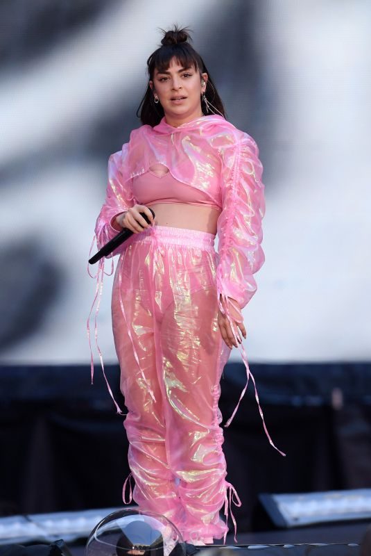 CHARLI XCX  Performs at Taylor Swift’s Reputation Tour at Wembley Stadium in London 06/22/2018