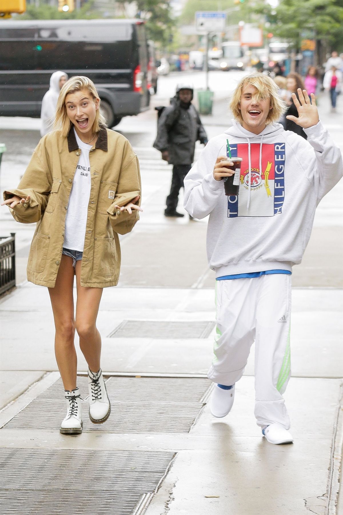 Hailey Baldwin And Justin Bieber Out In New York 06132018