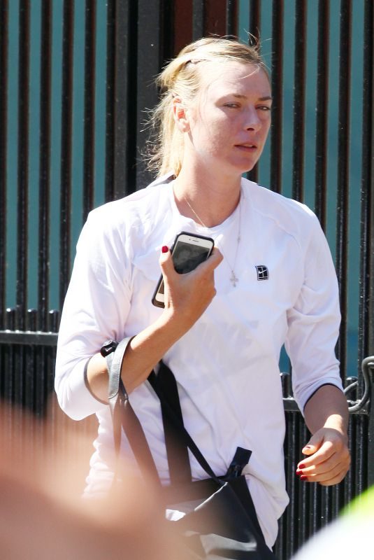 MARIA SHARAPOVA Out and About in London 06/22/2018