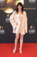 SOPHIE CADIEUX at 58th Monte Carlo TV Festival Closing Ceremony 06/19/2018