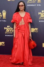 TESSA THOMPSON at 2018 MTV Movie and TV Awards in Santa Monica 06/16/2018