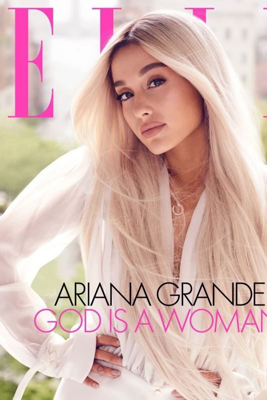 ARIANA GRANDE for Elle Magazine, August 2018 Issue