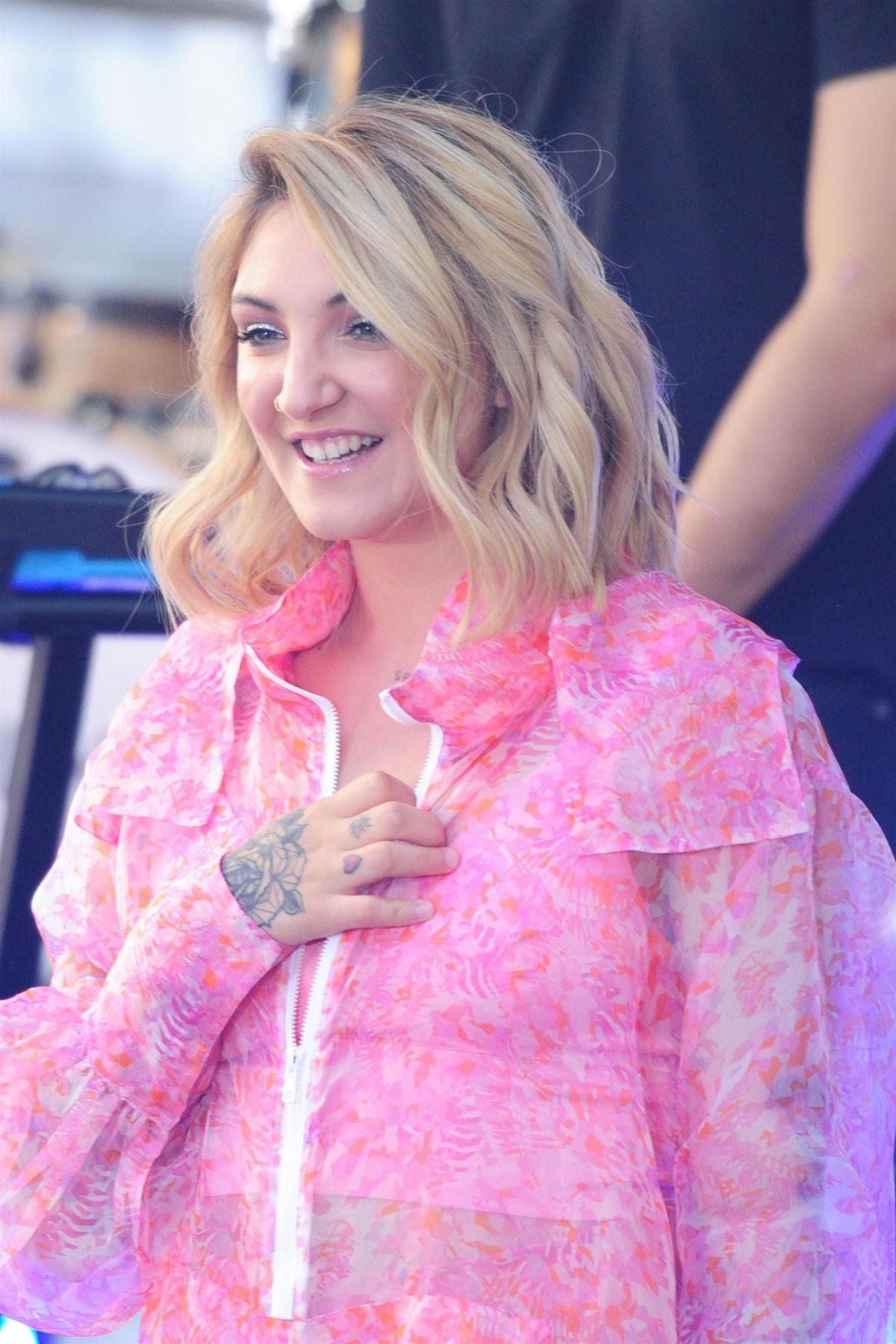 JULIA MICHAELS Performs at Today Show Citi Concert Series in New York