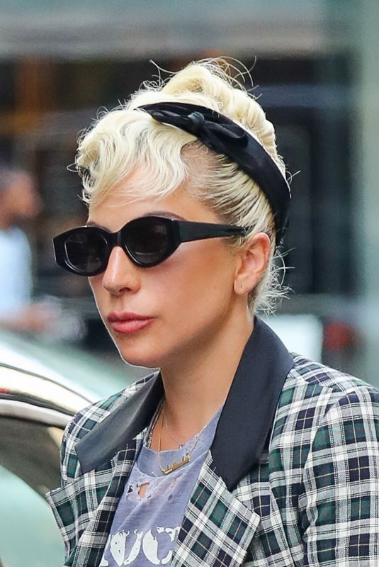 LADY GAGA Out and About in New York 07/11/2018