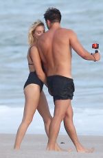 MARGOT ROBBIE in Swimsuit on the Beach in Costa Rica 07/18/2018