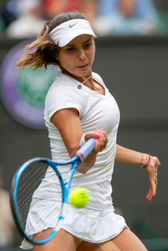 VIKTORIYA TOMOVA at Wimbledon Tennis Championships in London 07/03/2018