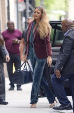 BLAKE LIVELY Leaves Her Hotel in New York 08/17/2018