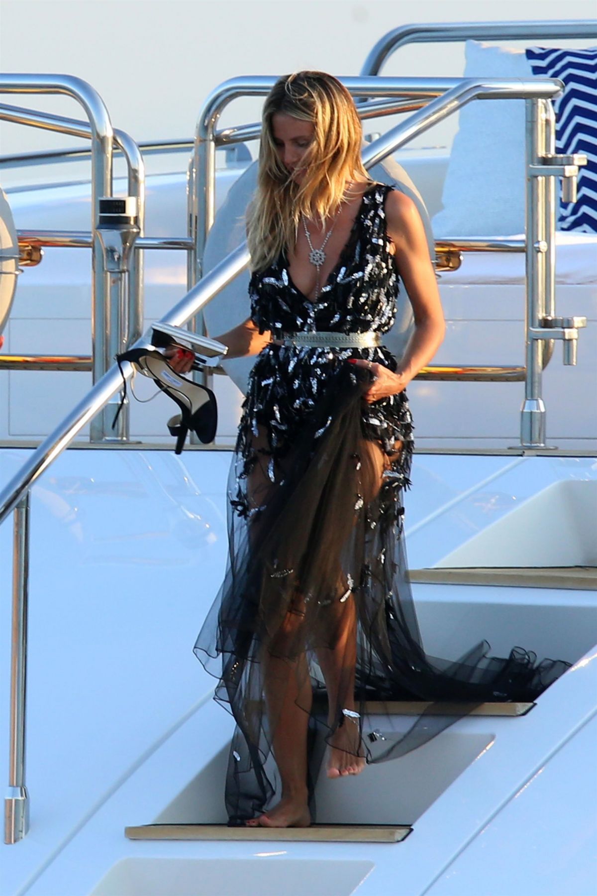 Heidi Klum At A Yacht In Sardinia 08102018 Hawtcelebs 