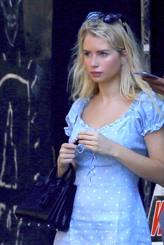 LOTTIE MOSS Out and About in New York 08/15/2018
