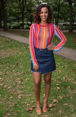 ROCHELLE HUMES at Mr Men Bookmobile Launch Photocall in London 08/28/2018