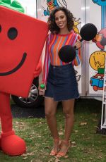 ROCHELLE HUMES at Mr Men Bookmobile Launch Photocall in London 08/28/2018