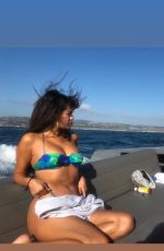 SELENA GOMEZ in Bikini at a Boat, 08/15/2018 Instagram Pictures