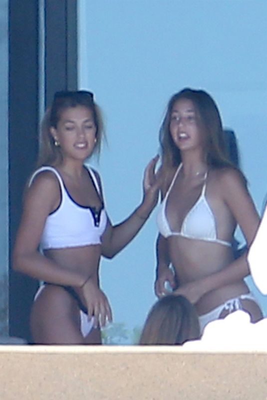 SISTINE ROSE and SCARLET STALLONE in Bikini on Vacation in Cabo San Lucas 08/14/2018