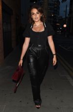 TALLIA STORM Leaves Curtain Hotel in Shoreditch 08/16/2018