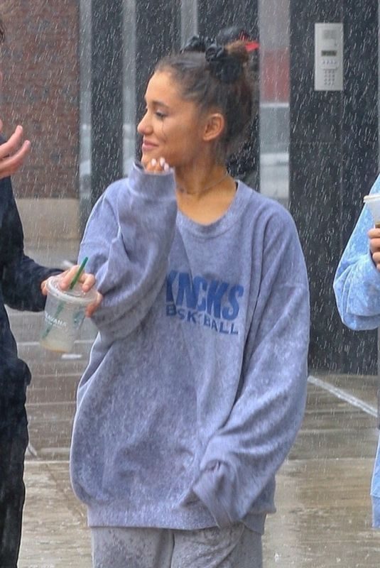 ARIANA GRANDE Out and About in New York 09/18/2018
