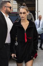 BELLA HADID Leaves Fendi Fashion Show in Milan 09/20/2018